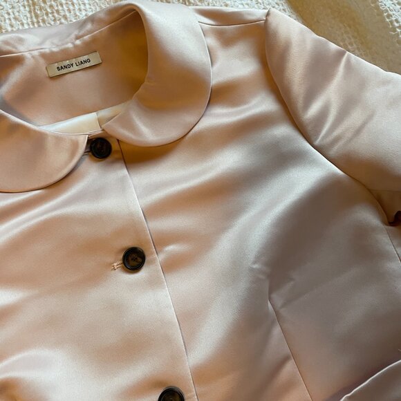 Sandy Liang Sheltie Jacket Satin Lined - Picture 3 of 3